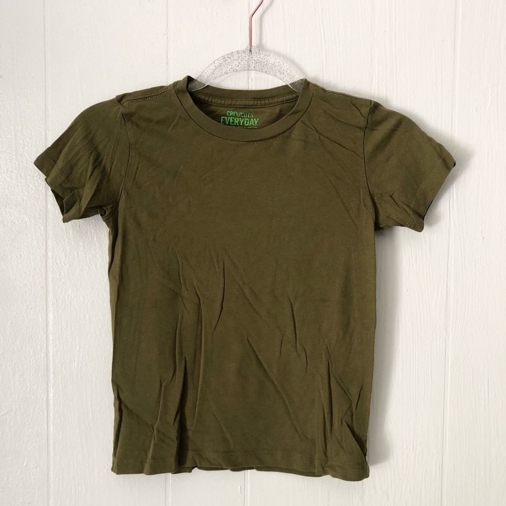 Crewcuts Olive Everyday Tee